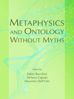 cover image of Metaphysics and Ontology Without Myths